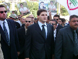 Demonstration after Bachir Gemayel Memorial